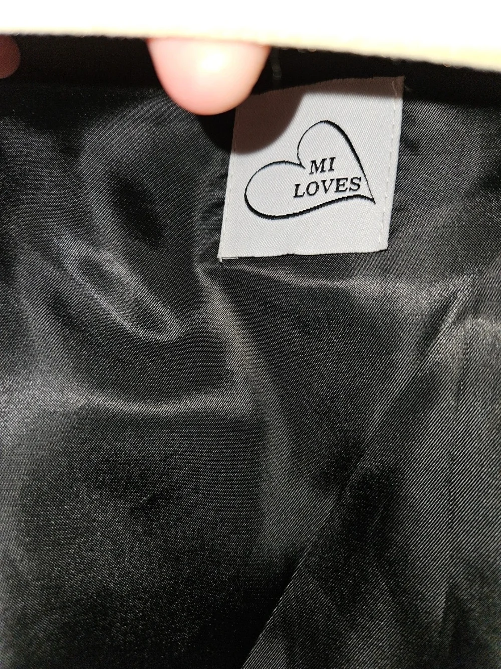 Kids Black Wool Cape with Real Fur Collar